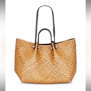 All Saints Allington Straw Tote in Natural